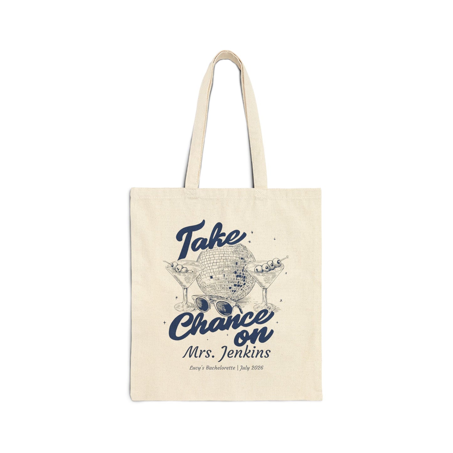 Take a Chance on Mrs. Bachelorette Party Tote Bag