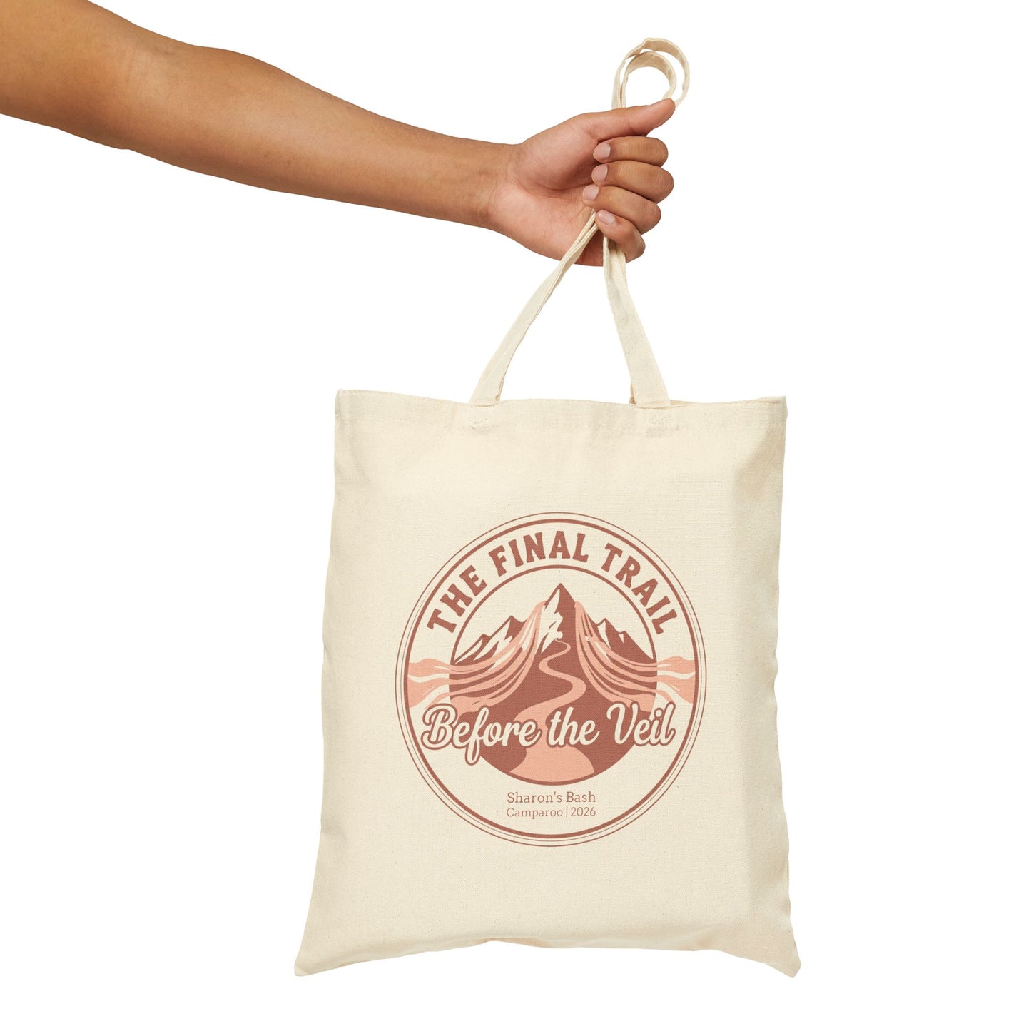 The Final Trail: Before the Veil Tote Bag for Camping Bachelorette Party