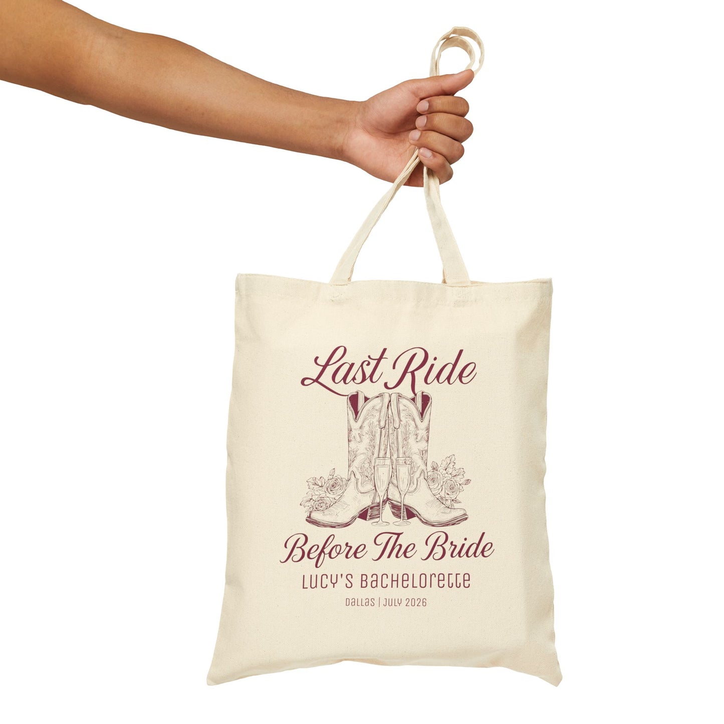 Last Ride Before the Bride Bachelorette Party Tote Bag
