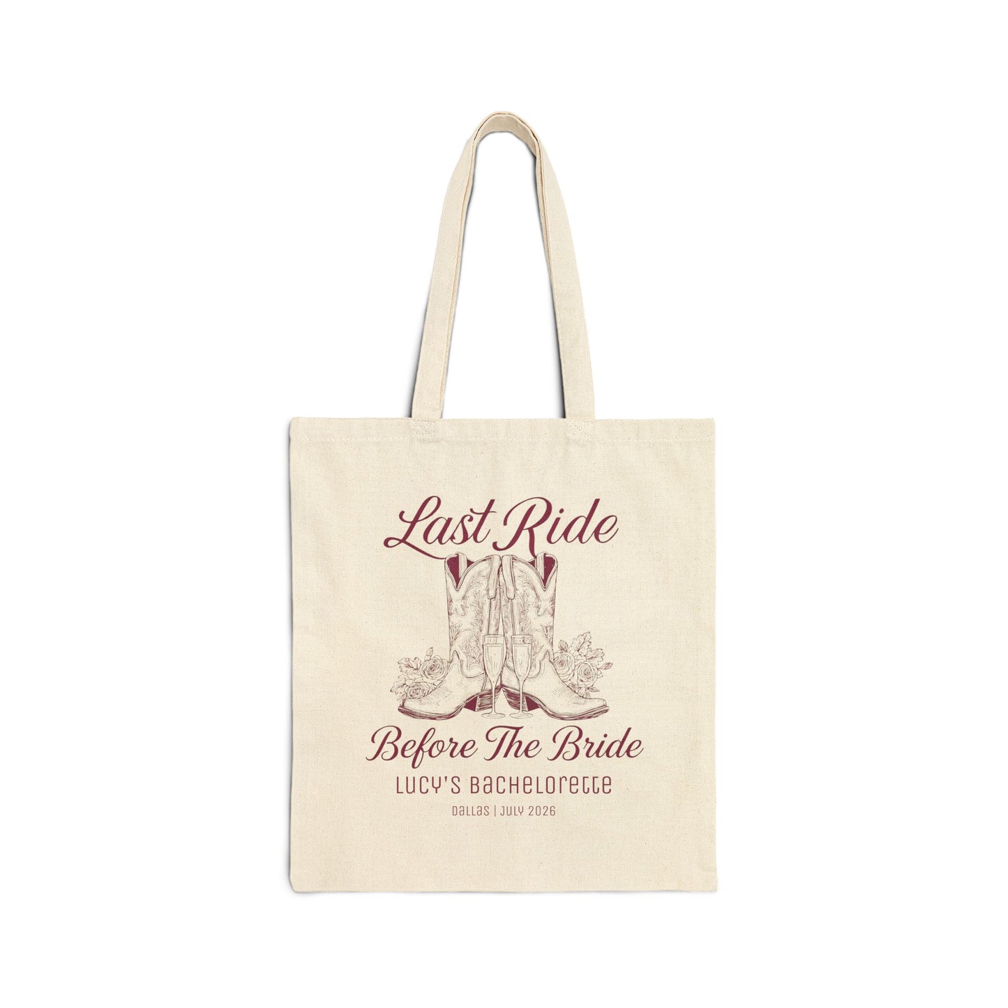 Last Ride Before the Bride Bachelorette Party Tote Bag